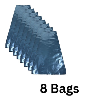 Knockout Tube Bag – Heavy-Duty, Barista-Grade Coffee Waste Bin Liner- 8 individual bags or 1 roll of 100 bags